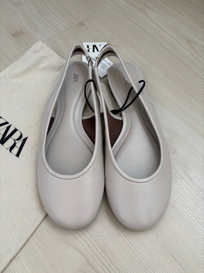 Zara kuzu derisi babet - Görsel 2