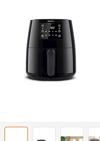 Philips Philips Siyah Fritöz ve Izgara