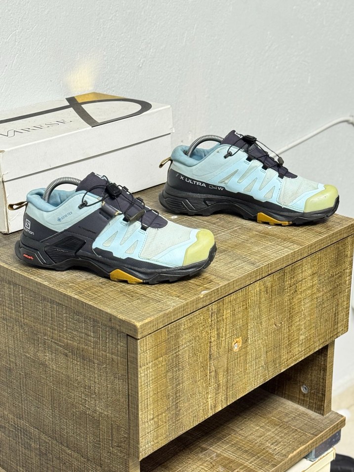 SALOMON Mavi Erkek Spor Outdoor Ayakkabı - Görsel 3