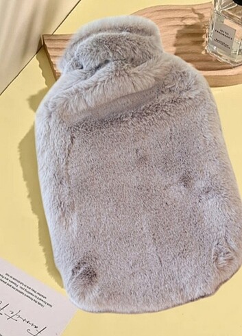  Ankaflex Gri Peluş Kılıflı Sıcak Su Torbası ve Isıtıcı Termofor