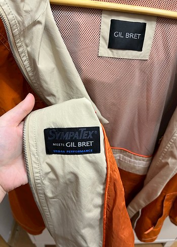 Turuncu Fermuarlı Kadın Midi Ceket - Görsel 9