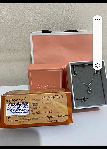 Beden altın Renk Atsay mini 14 ayar set