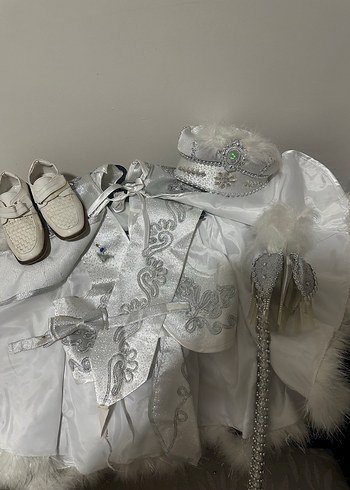 Klasik Gri Nakışlı Çocuk sünnet Takımı - Görsel 4