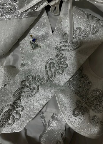 Klasik Gri Nakışlı Çocuk sünnet Takımı - Görsel 3