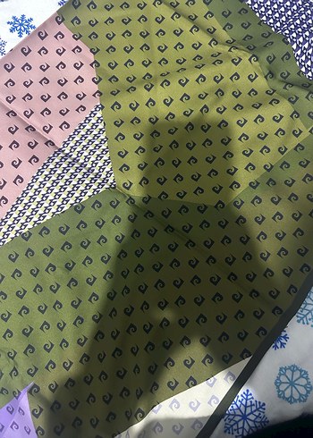 Pastel Renkli Kadın  Şal - Görsel 2