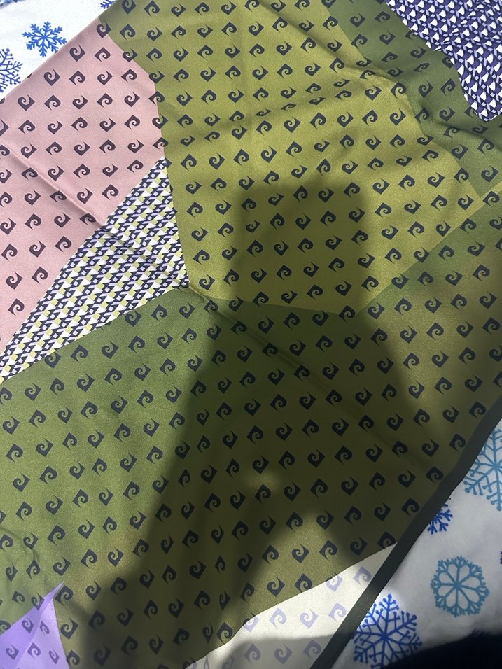 Pastel Renkli Kadın  Şal - Görsel 2