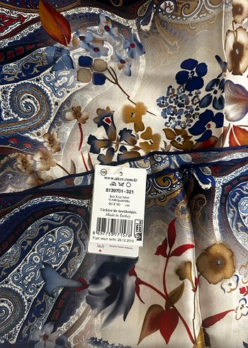 Kadın Çok Renkli Bohem Tarz Eşarp - Görsel 4