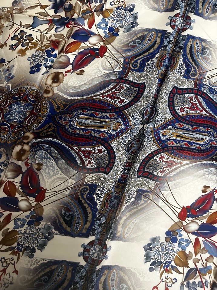 Kadın Çok Renkli Bohem Tarz Eşarp - Görsel 2