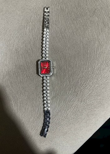 İnci Detaylı Vintage Kadın Kol Saati - Görsel 4