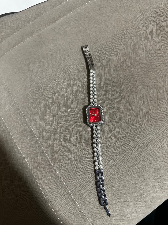 İnci Detaylı Vintage Kadın Kol Saati - Görsel 3