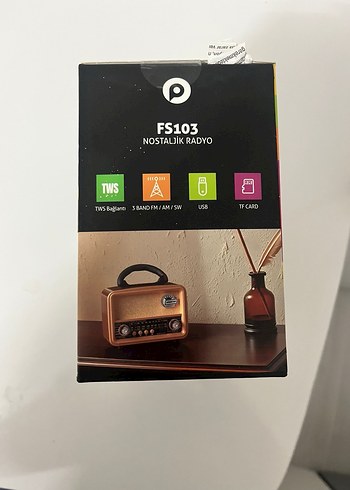 Polosmart FS103 Nostaljik Kahverengi Radyo - Görsel 3