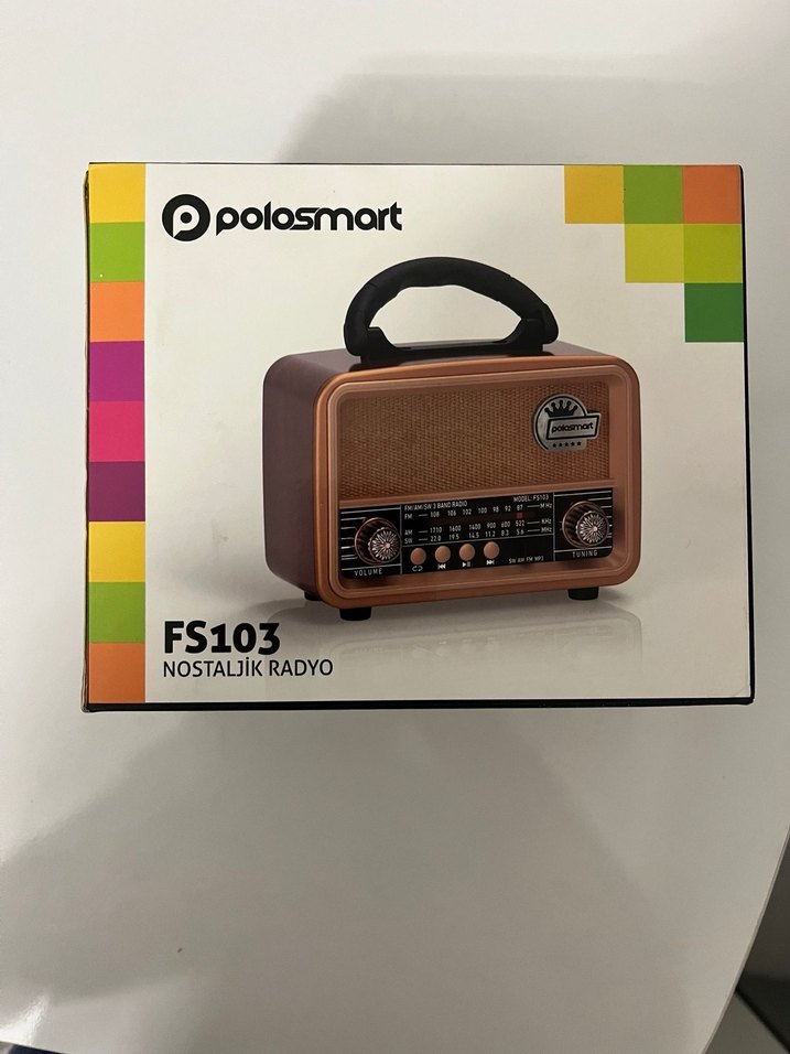 Polosmart FS103 Nostaljik Kahverengi Radyo - Görsel 4