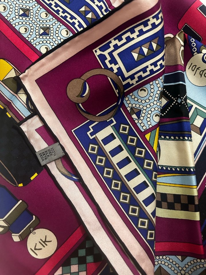 Tokalı Çok Renkli Kadın Fular - Görsel 3