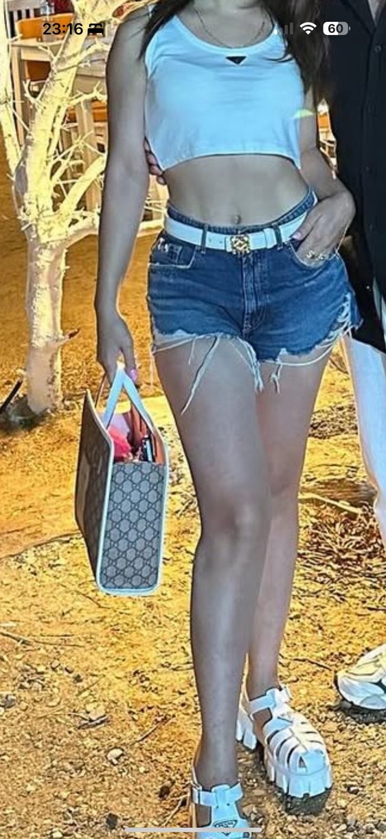 Beyaz loewe Kadın Kemer - Görsel 2