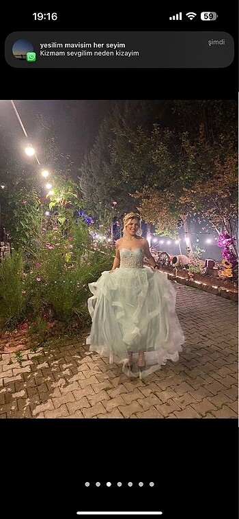 m Beden lenta moda elbise abiye nisanlik dugun