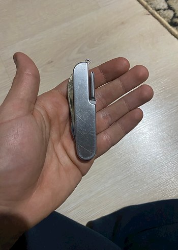 Çok Fonksiyonlu Katlanabilir Çakı Gri isveç çakıdı - Görsel 2