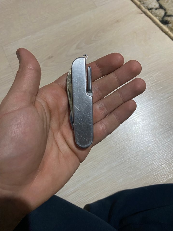 Çok Fonksiyonlu Katlanabilir Çakı Gri isveç çakıdı - Görsel 2