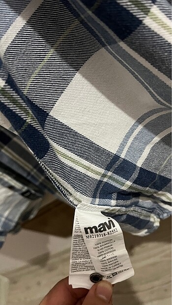 Mavi baharlık gömlek - Görsel 4