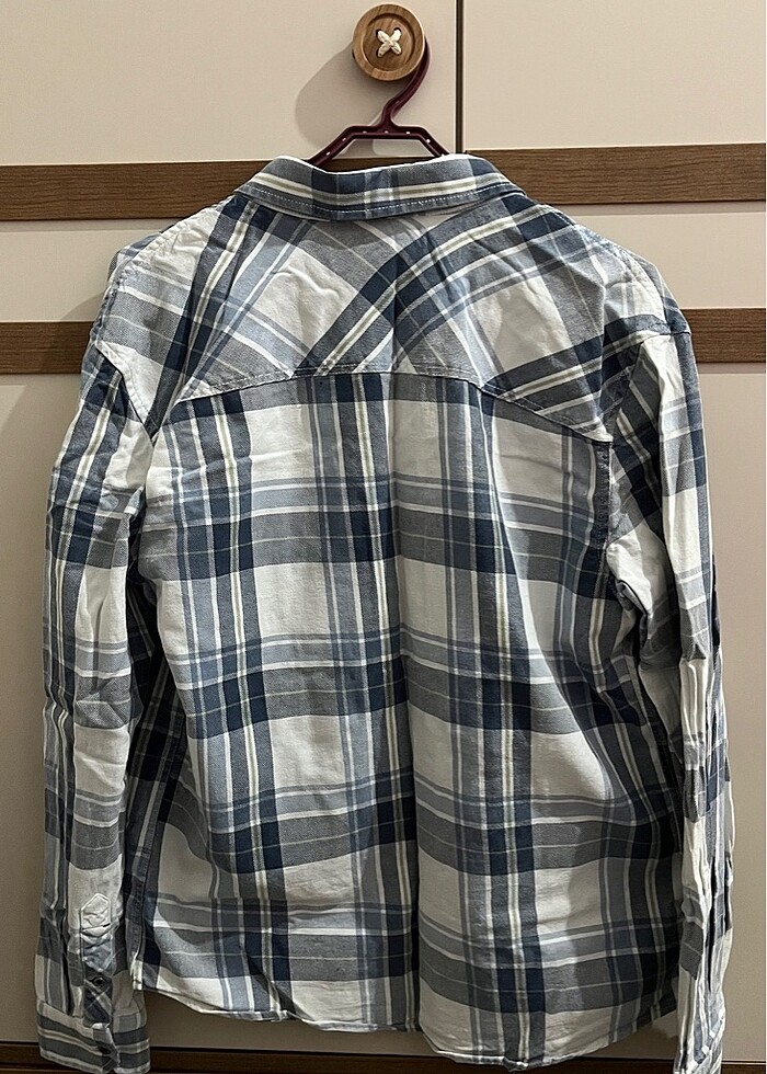 Mavi baharlık gömlek - Görsel 2