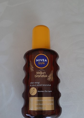 Beden Nivea Yoğun Bronzluk Güneş Yağı
