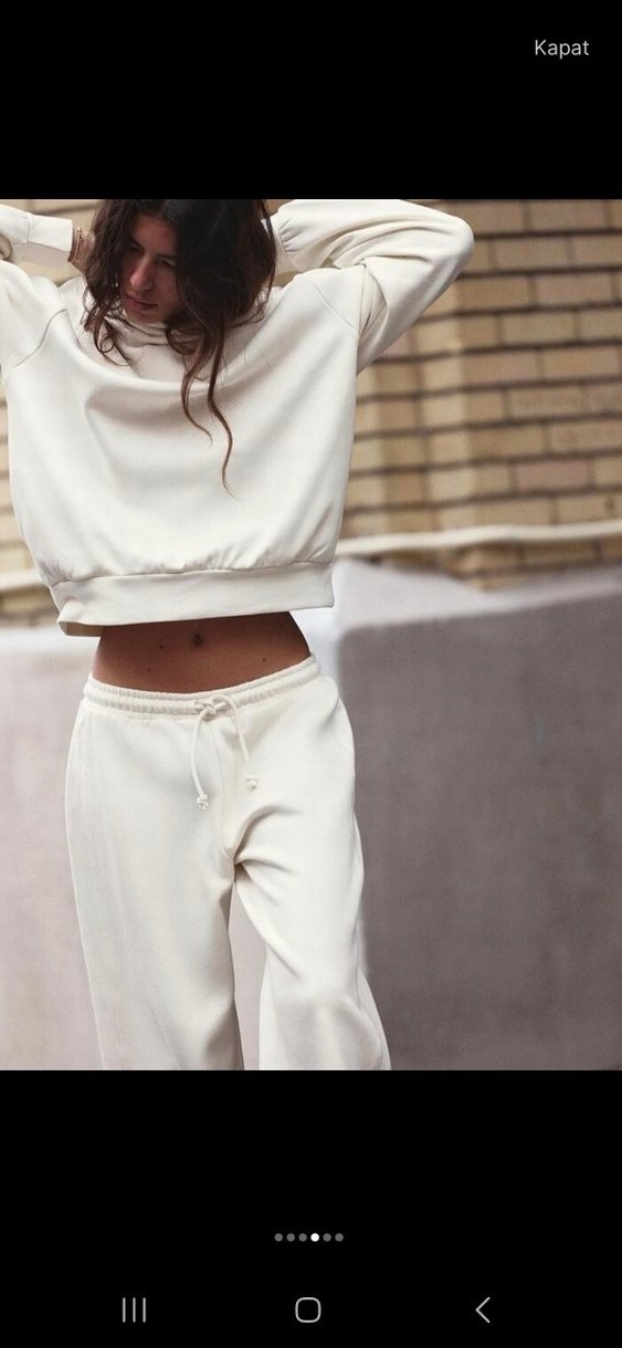 Kapüşonlu Sweatshirt - Görsel 4