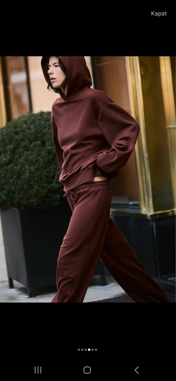 kapüşonlu sweatshırt - Görsel 4