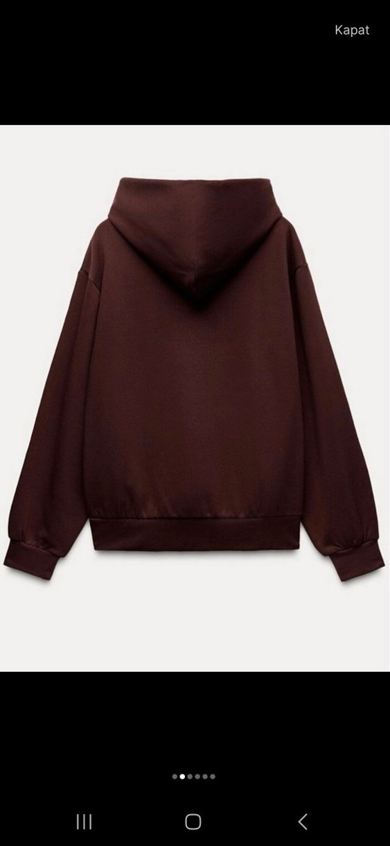 kapüşonlu sweatshırt - Görsel 2