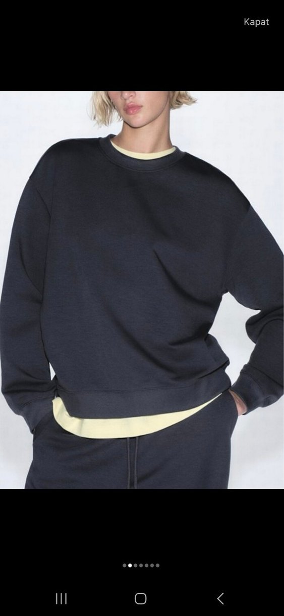 interlok sweatshırt - Görsel 2