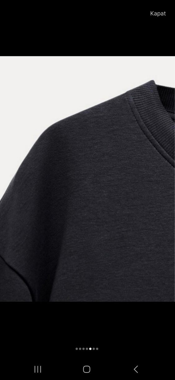 interlok sweatshırt - Görsel 5