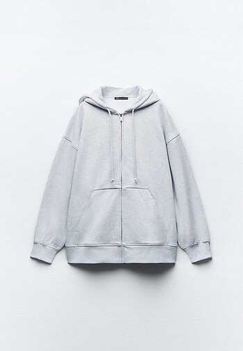KAPÜŞONLU KOTON SWEATSHIRT