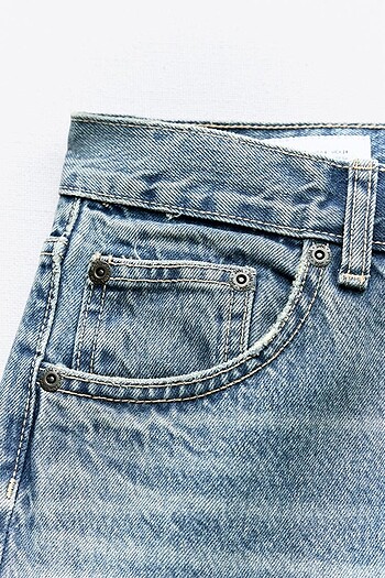 36 Beden TRF STRAIGHT FIT YÜKSEK BEL JEAN