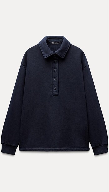 POLO YAKA SWEATSHIRT