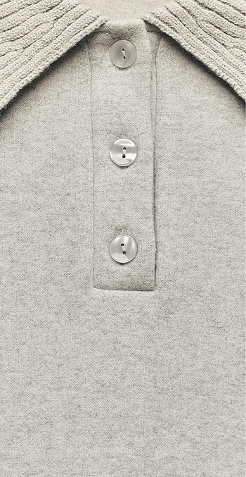 m Beden YUMUŞAK POLO YAKA SWEATSHIRT