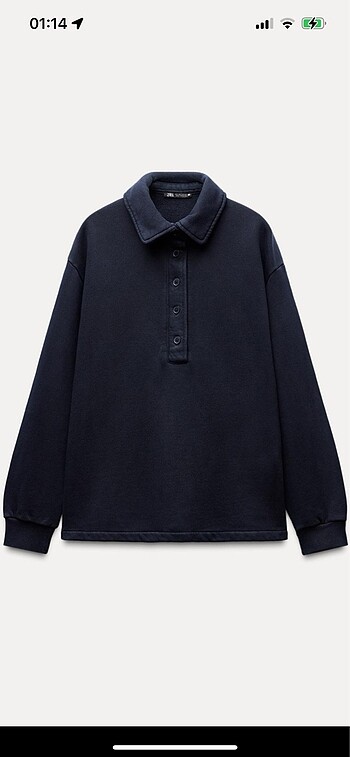 POLO YAKA SWEATSHIRT
