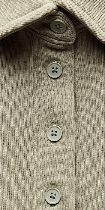 m Beden POLO YAKA SWEATSHIRT