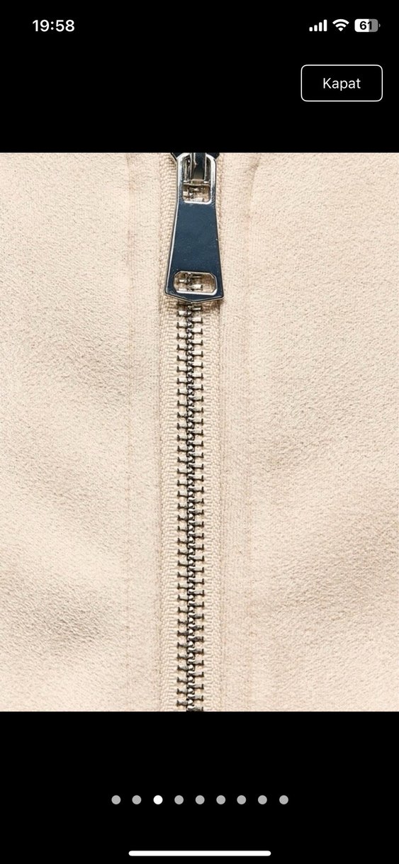 Sunı süet bomber ceket - Görsel 3