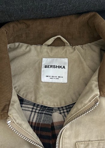 xs Beden camel Renk Bershka kadın ceket
