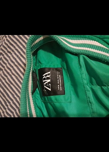 Zara ZARA DERI KOLEJ CEKETI