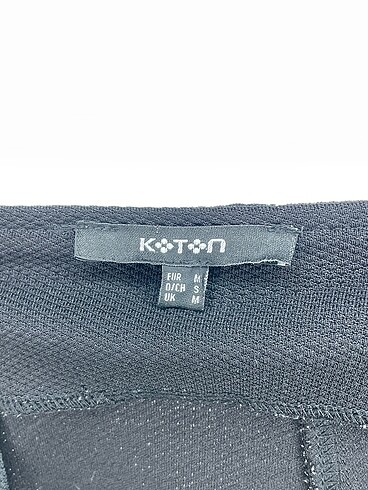 m Beden siyah Renk Koton Mini Etek %70 İndirimli.