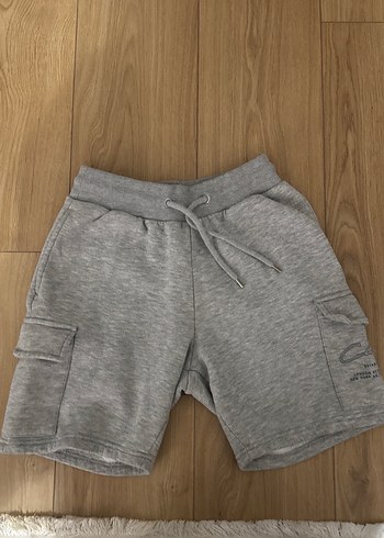 Gri Erkek Rahat Kesim Şort - Görsel 3