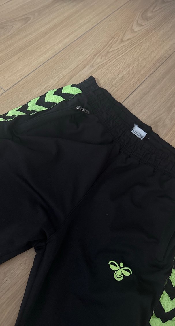 Yeşil Şeritli Kadın Eşofman Altı - Görsel 3