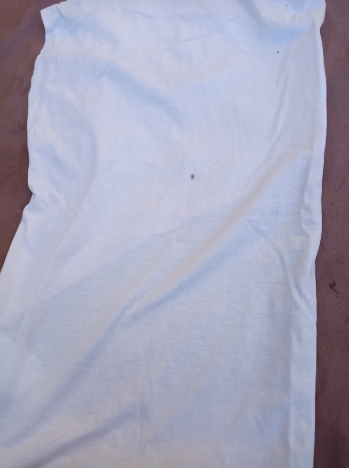 Gri Beyaz Kısa Kollu Hamile Tişörtü - Görsel 3