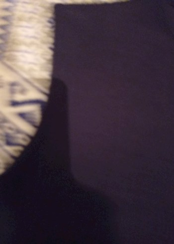 Bohem Siyah Kolsuz Tunik - Görsel 4