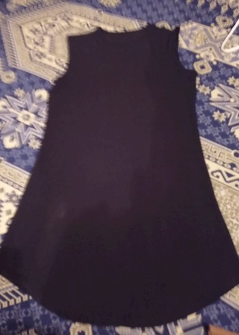 Bohem Siyah Kolsuz Tunik - Görsel 5