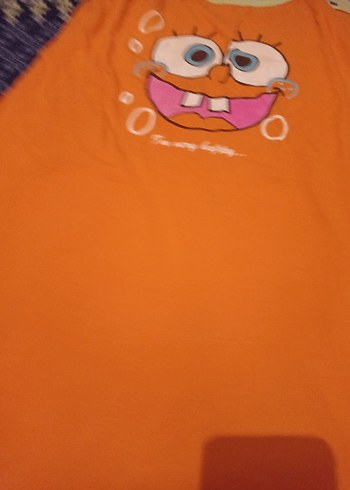 Renkli Baskılı Hamile ve Emzirme Gecelik - Görsel 6