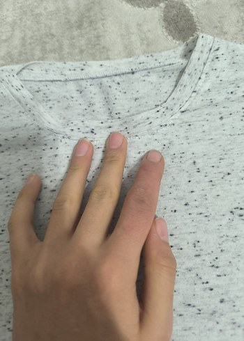 Gri Erkek Kısa Kollu Tişört - Görsel 3