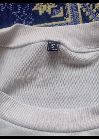 Beyaz  Baskılı Tişört - Görsel 4