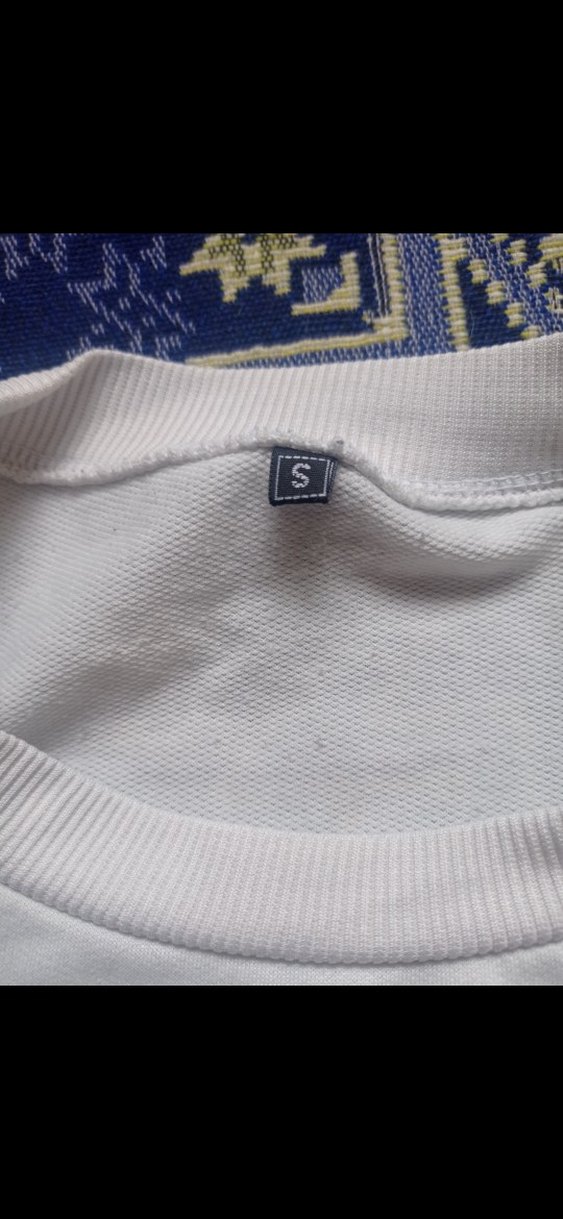 Beyaz  Baskılı Tişört - Görsel 4