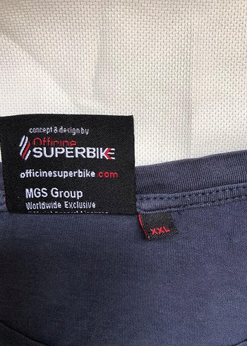 Erkek Lacivert Baskılı Kısa Kollu Tişört - Görsel 2