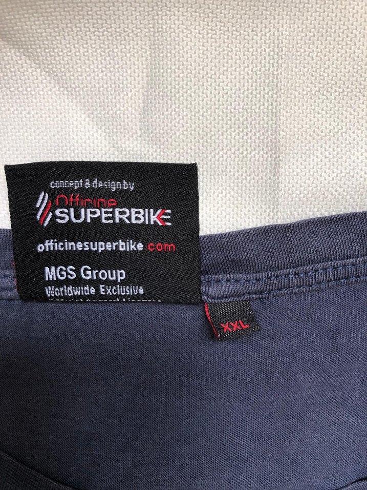 Erkek Lacivert Baskılı Kısa Kollu Tişört - Görsel 2